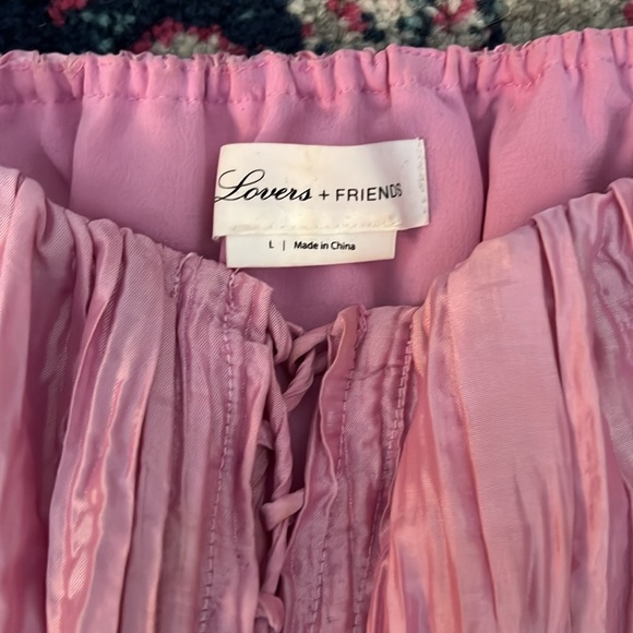Lovers + Friends pink top - Picture 2 of 3